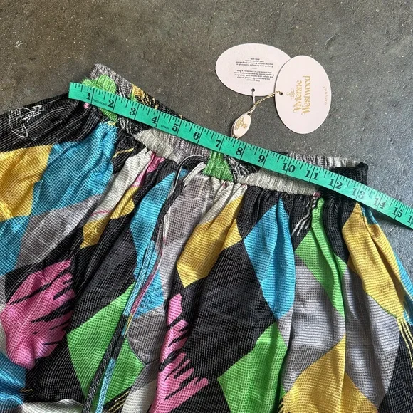 Vivienne Westwood NWT Gold Label SS 2015 Harlequin Skirt Shorts - Picture 10 of 12